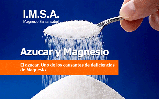 Azúcar y deficiencias de magnesio
