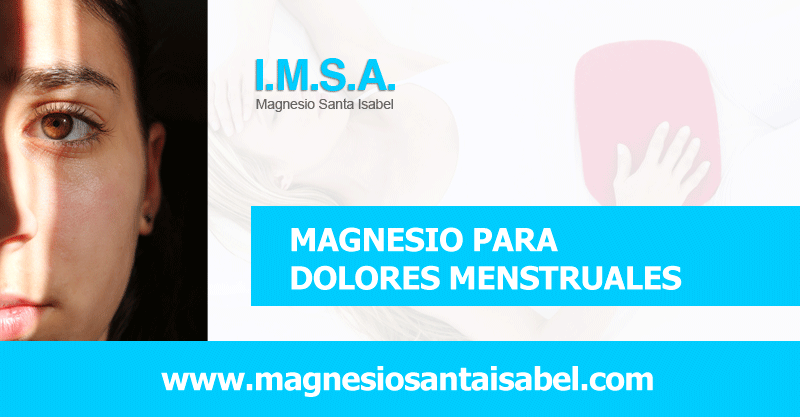 Magnesio para menstruación