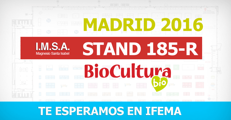 Magnesio Santa Isabel Biocultura Madrid 2016