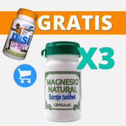 Bote de Magnesio + Vitamina C, por la compra de 3 Botes de Cápsulas Santa Isabel
